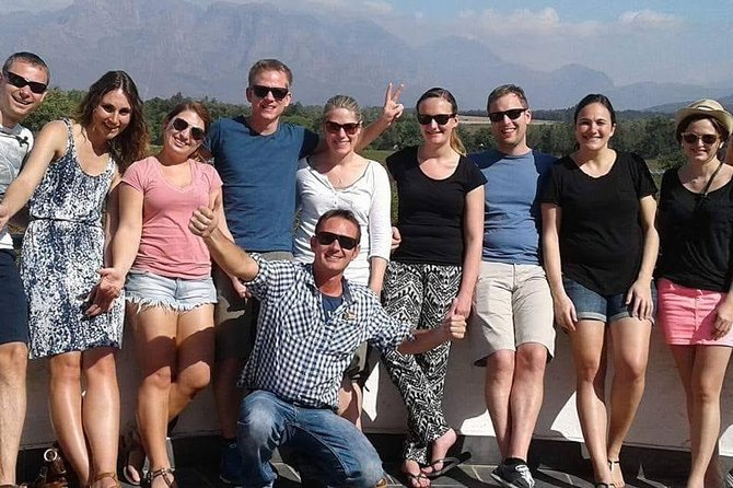 Cape Winelands Wine Tour (Cape To Grape Wine Tours) - Marianne shows how biltong changes wine