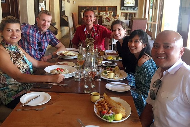 Cape Winelands Wine Tour (Cape To Grape Wine Tours) - Le Pommier provides a needed lunch break