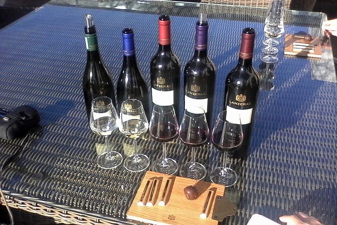 Cape Winelands Wine Tour (Cape To Grape Wine Tours) - Lanzerac finishes with chocolate and wine