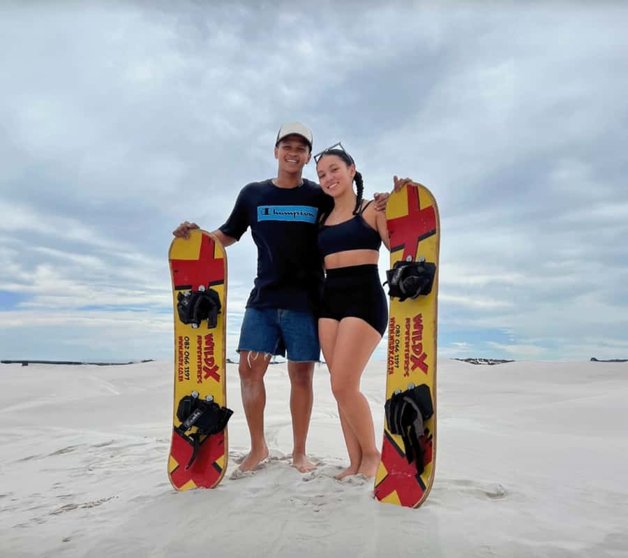 Capetown: Atlantis Dunes Quad & Classic Sandboarding - Finding the entrance without a scramble