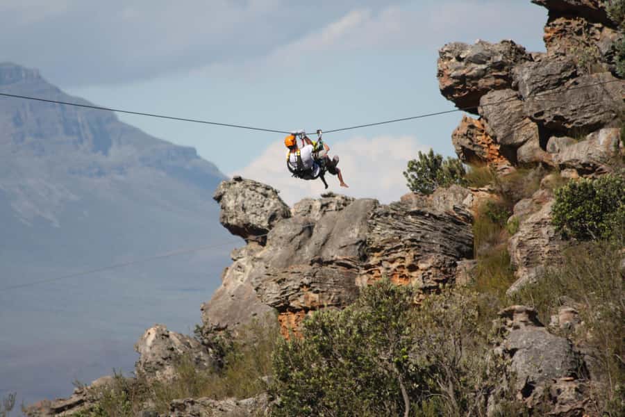 Ceres: Ziplining in the Mountains - The guides make the difference