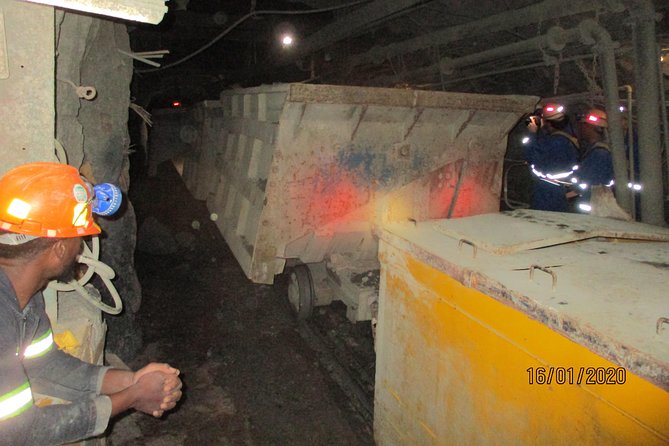 Cullinan Diamond Mine Tour - The shaft and hoist room