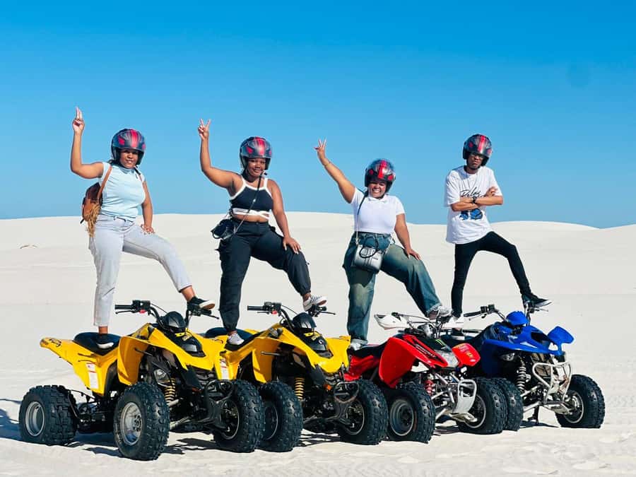 Dune Riders: Quad Bike Atlantis + Epic Photos! - The first look at the white dunes