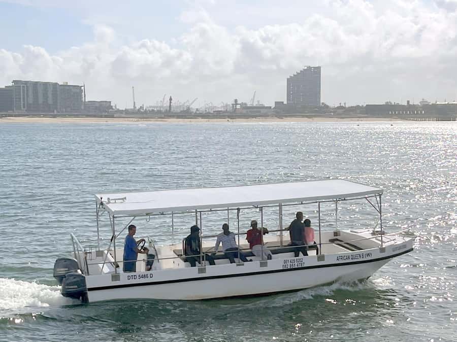 Durban: 1-Hour Boat Cruise from Wilson's Wharf - Leaving the marina and entering the harbor
