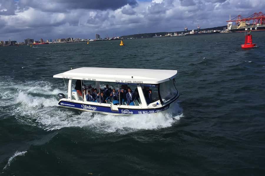 Durban: 30-Minute Harbor Boat Cruise - The City and Container Terminal route