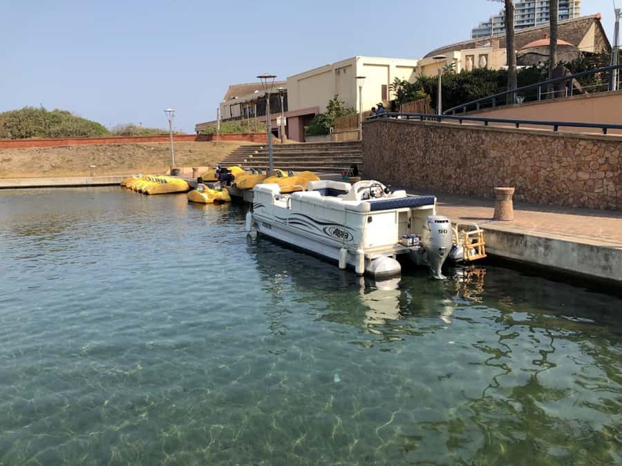 Durban Point Waterfront: Luxury Canal Boat Cruise - Boarding at Fun Things Durban near uShaka
