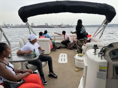 Pontoon Boat Harbor Cruise