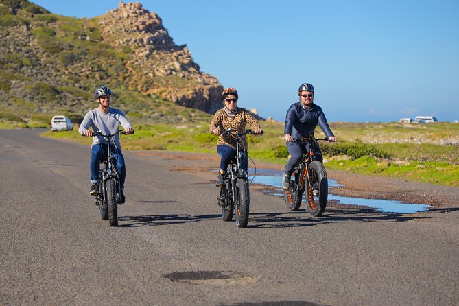 E-Bike Cape Peninsula tour - Picking up the bike at Cape Point Nature Reserve