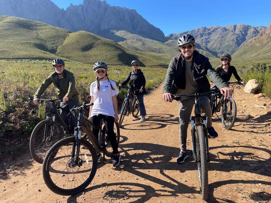E-Bike & Hike Jonkershoek - Meeting at the Lanzerac trail centre
