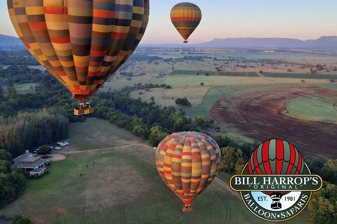 Early Morning Balloon Safari with Breakfast from Magaliesburg - One hour above the Magaliesbergs