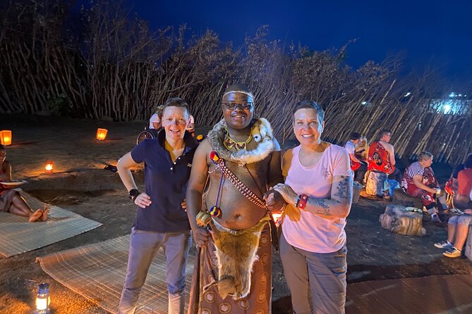 Evening Cultural Festival with African Cuisine Dinner. - Meeting a sangoma and visiting the art shop