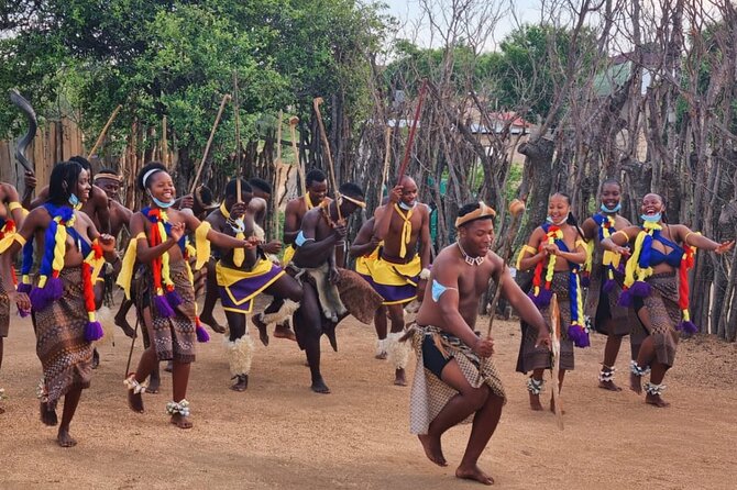 Evening Cultural Festival with African Cuisine Dinner. - Traditional dancing, including the Gumboot performance