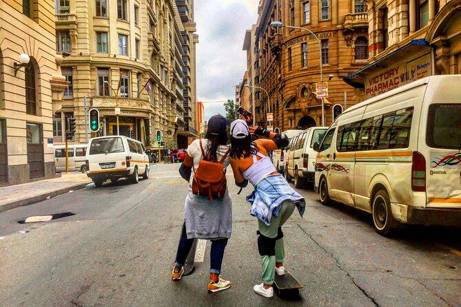 Exploring Johannesburg through Skateboarding - incl. skate lesson for beginners! - Gandhi Square and the story of Gandhi in South Africa