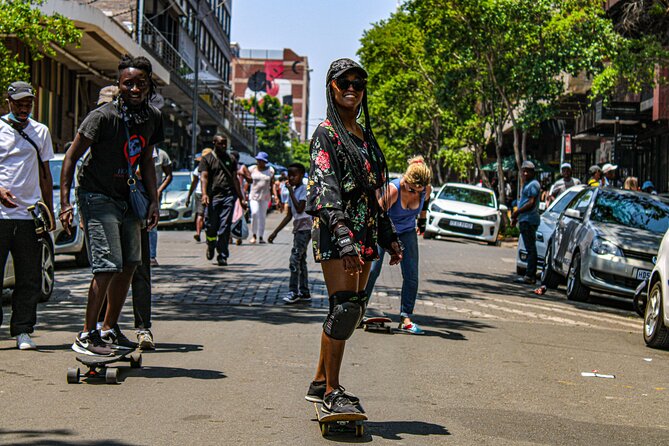 Exploring Johannesburg through Skateboarding - incl. skate lesson for beginners! - What the guides add to the experience