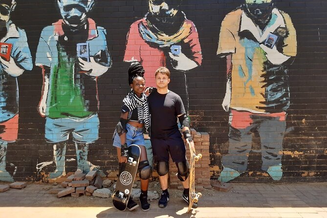 Exploring Johannesburg through Skateboarding - incl. skate lesson for beginners! - Safety, fitness, and the real effort involved