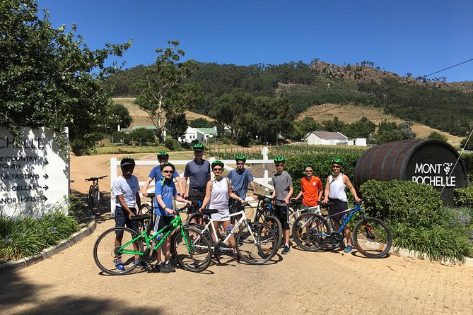 Franschhoek Cycle & Tasting Experience 4hr (Shared) - Riding the vineyard tracks and quiet roads
