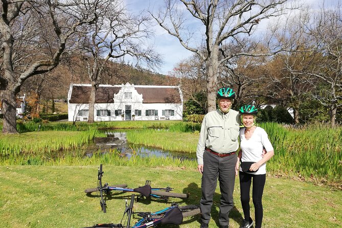 Franschhoek Sip & Cycle Experience Full Day - Private Tour - Lunch at a Wine Farm