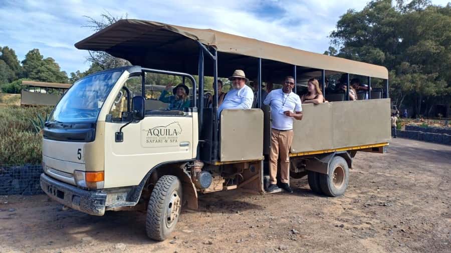 From Cape Town: Aquila Game Reserve Sunset Game Drive - What is included for $167