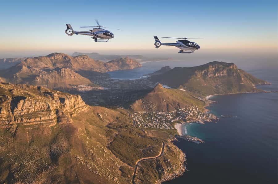 From Cape Town: Cape Peninsula Scenic Helicopter Flight - Clifton, Camps Bay, and the 12 Apostles