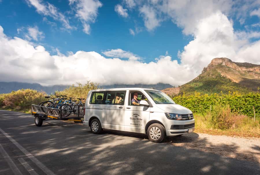 From Cape Town: Franschhoek Vineyards Bike Tour with Lunch - Wine estate stops and up to three tastings