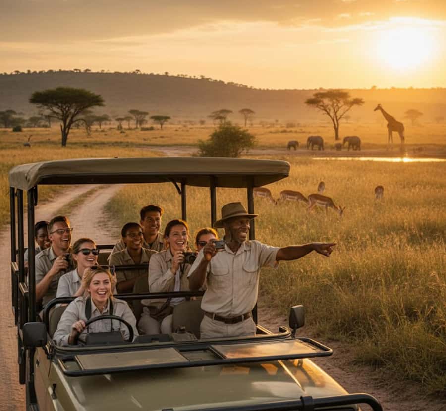 From Johannesburg: Pilanesberg Wildlife Safari - The first three-hour game drive
