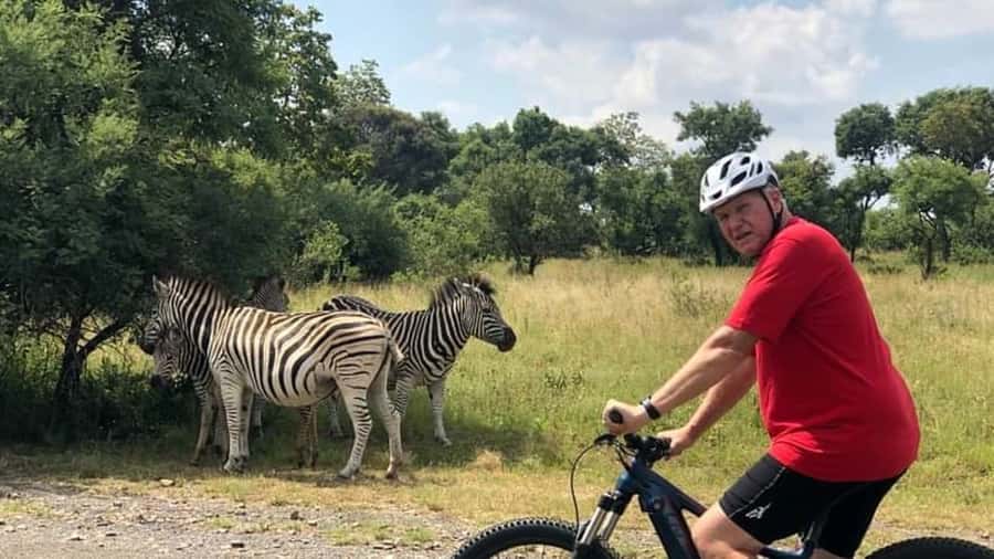 From Pretoria: E-Bike in the wild with game near Jo'burg - Getting Ready at Groenkloof Nature Reserve