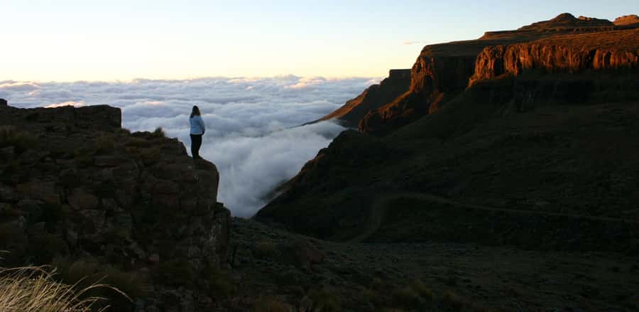 From Underberg: Sani Pass Day Tour - Climbing Sani Pass into Lesotho