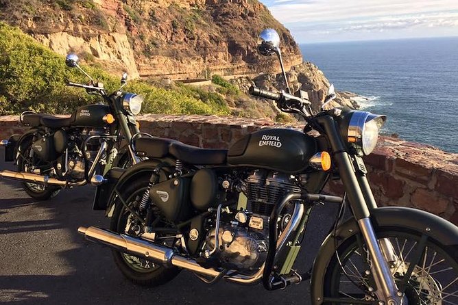 Full Day Cape Peninsula Motorcycle Tour on a Royal Enfield - Starting at 8:30am in Salt River
