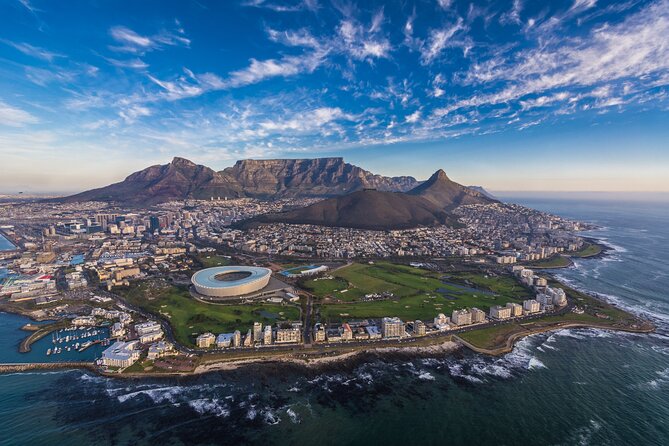 Full Peninsula Scenic Helicopter Flight with Free Boat Cruise - Cape Point and the Cape of Good Hope