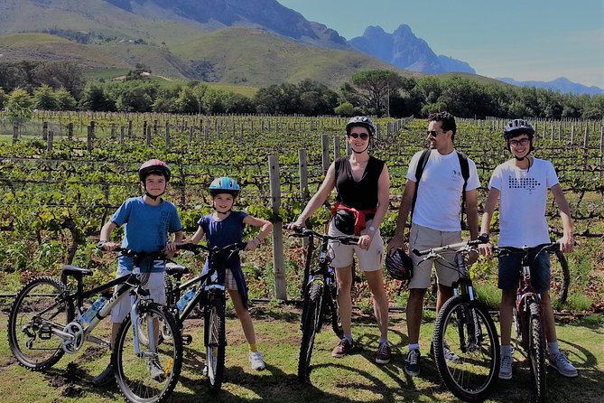 Guided Bike Tour of Stellenbosch - Lanzerac: cellar tour, chocolate, and wine