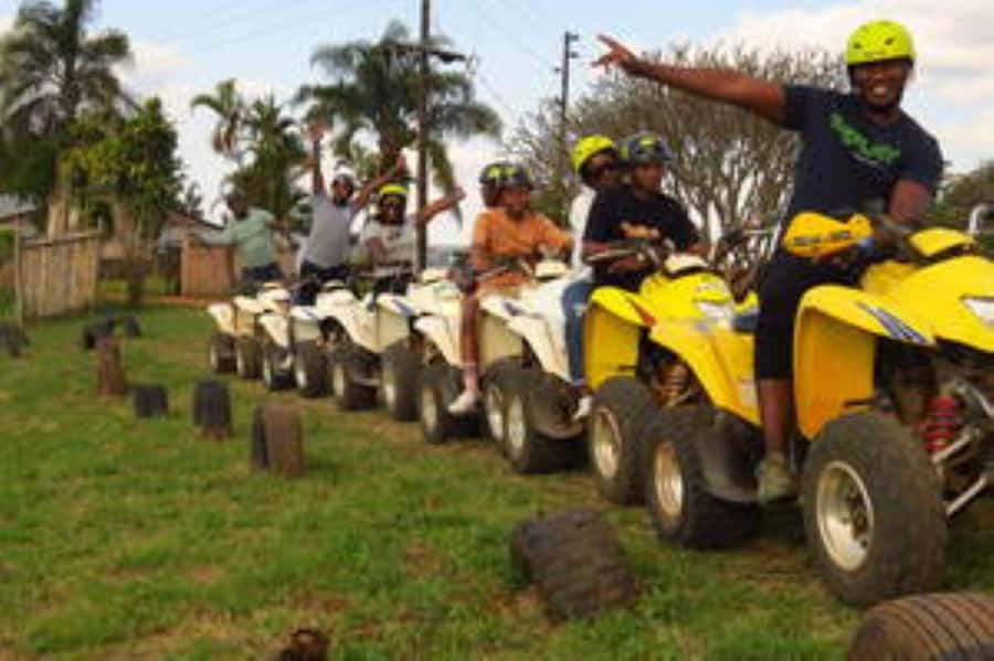 Hazyview: Guided Macadamia Plantation and Forest Quad Safari - A quick ride with plenty of scenery