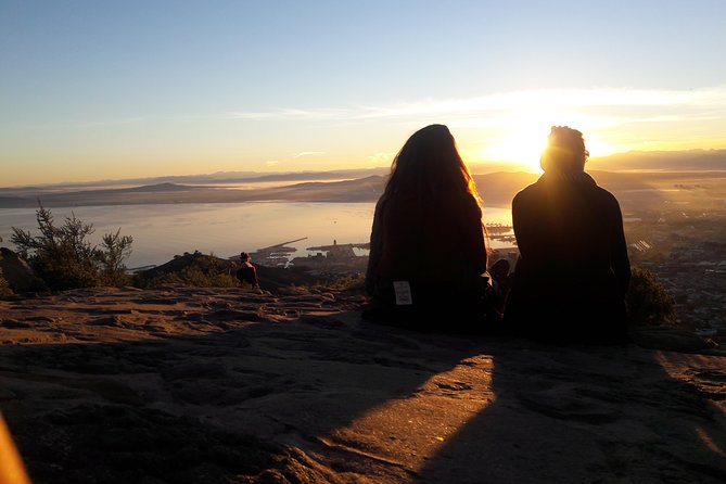 Hiking Lion's Head for sunrise, coffee & hotel Pick-up & Drop off - The final 20 to 30 minutes: ladders and hands-on rock