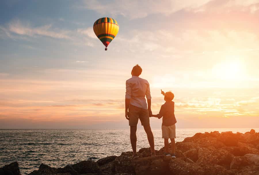 Hot air Balloon and Cape Winelands Private guided tour - A balloon morning above Stellenbosch