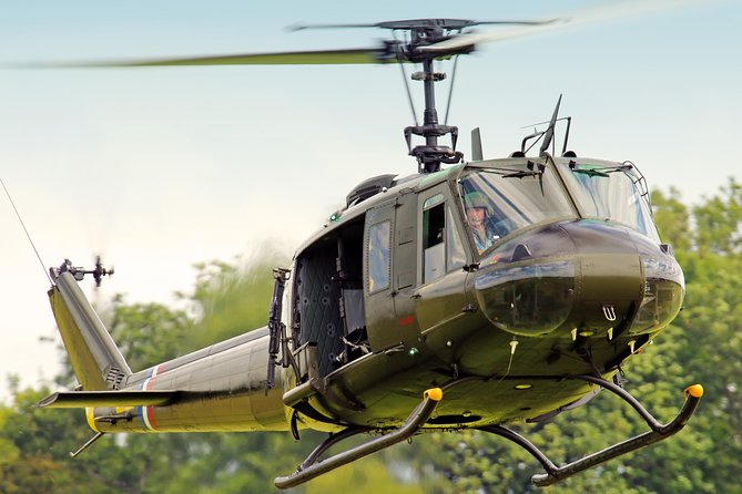 Huey Army Helicopter Adventure Flight in Cape Town - Flying with the doors off