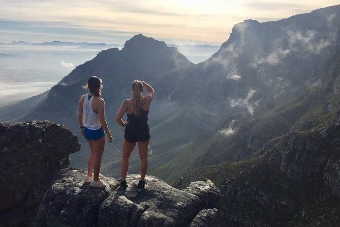 India Venster: sensational half-day route up Table Mountain - The scrambling and height factor