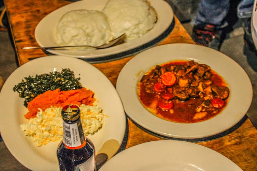 Johannesburg: Local Food Tasting Guided Walking Tour - What appears on the table