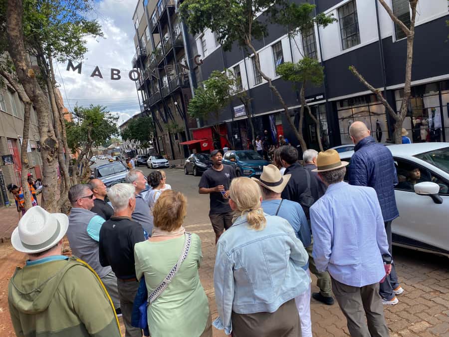 Johannesburg: Street Art and Culture in Maboneng! - The viewpoint and the shape of inner-city Johannesburg