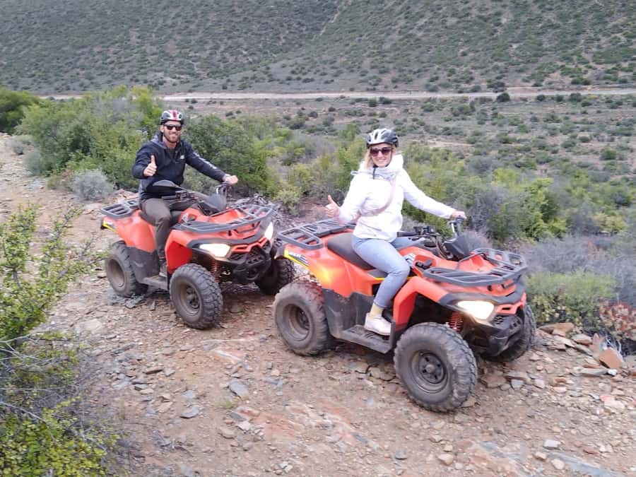 KLEIN KAROO at Oudtshoorn QUAD BIKE FUN RIDE - Why first-time riders may enjoy it