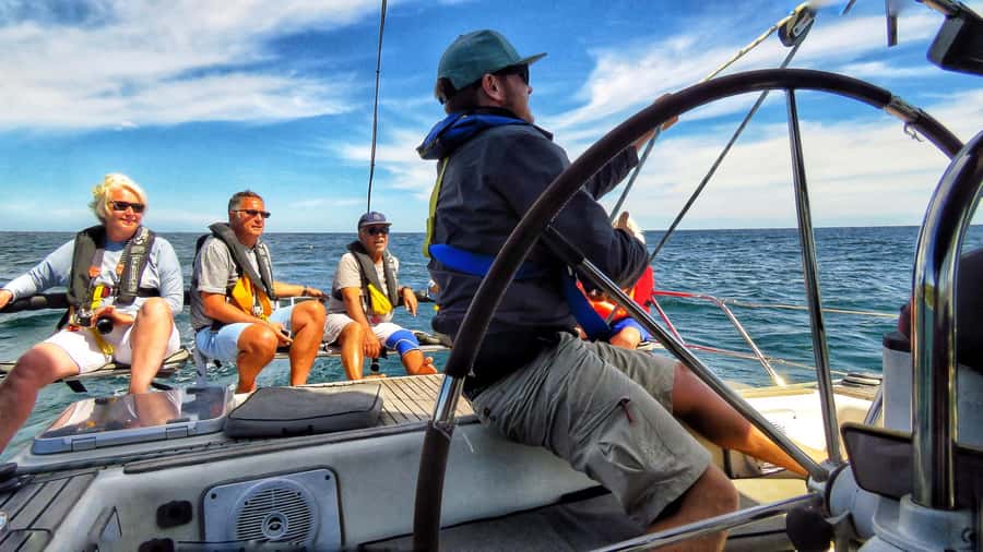 Knysna: 2.5-Hour Day Sail & Lunch Charter - Sailing across the Knysna estuary