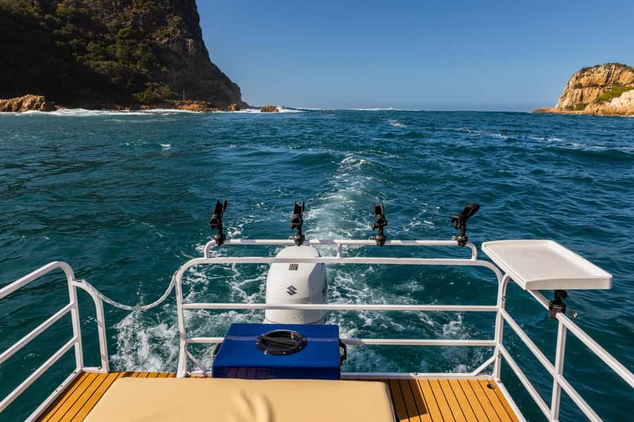 Knysna Lagoon Fishing Charter - The scenery still matters when the fish do not bite