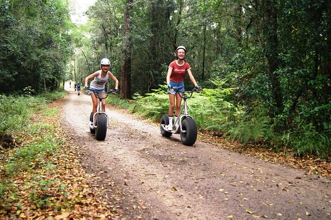 Knysna Scootour - Getting used to the Monster Scooter