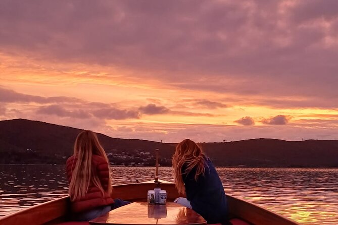 Knysna Sunset Cruise aboard Coquette - What the sunset timing adds