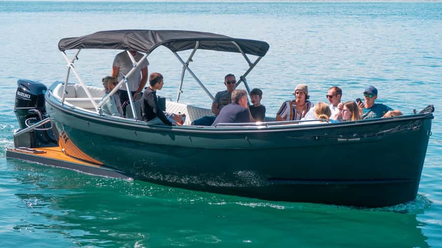 Knysna: Sunset Lagoon Cruise - Following the lagoon toward the Heads