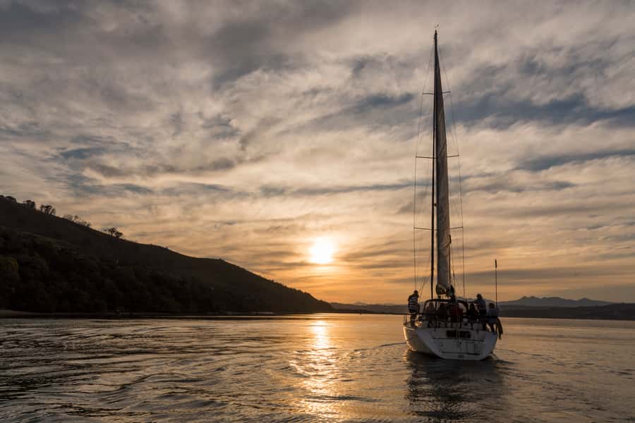 Knysna Sunset Sailing Cruise with Light Dinner and Wine - Key points to know before you book