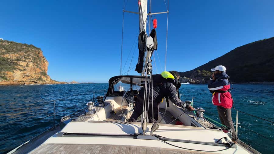 Knysna Sunset Sailing Cruise with Light Dinner and Wine - Sunset, Cap Classique, and the light dinner