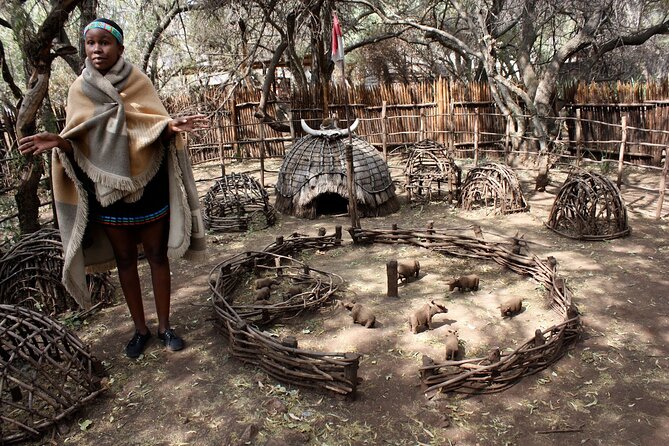 Lesedi Cultural Village - Five village areas, five different viewpoints
