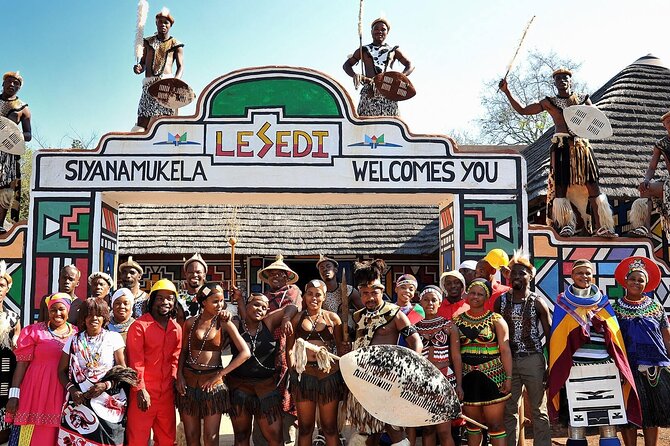 Lesedi Cultural Village - How much the small group changes the experience