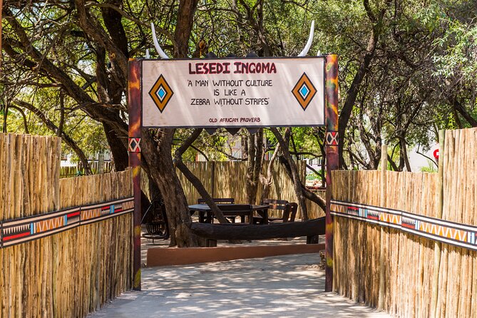 Lesedi Cultural Village Experience - A boma buffet makes lunch part of the experience