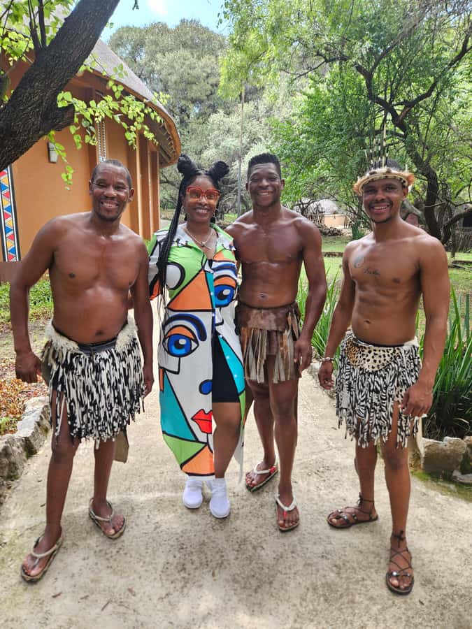 Lesedi Cultural Village, Sterkfontein Caves or Maropeng Mus - Walking through Lesedi Cultural Village