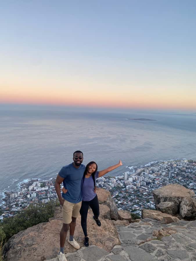Lion's Head Hike: Cape Town - Sunrise or Sunset Hike - The rocky upper trail and final scramble